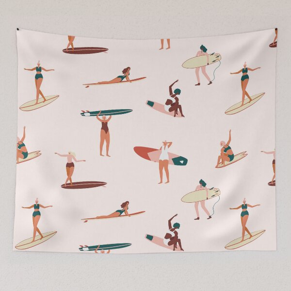 Item preview, Happy Surfers designed and sold by Garnettee.