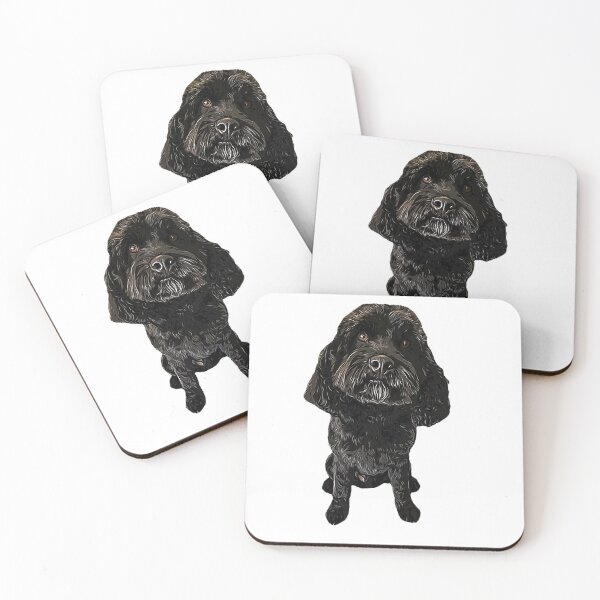 Item preview, Cockapoo Cavapoo Black Puppy Dog designed and sold by Elarex.