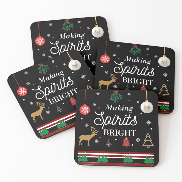 Item preview, Making Spirits Bright All Over designed and sold by Manifest-Design.