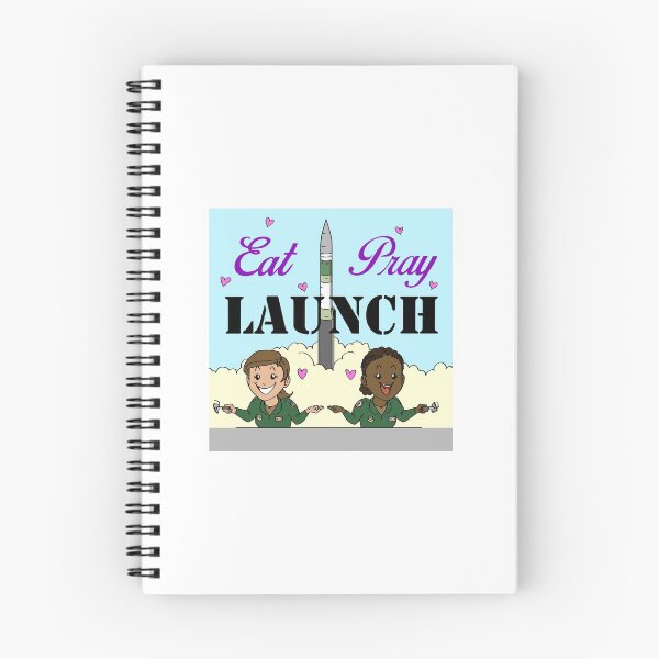 Item preview, Eat, Pray, Launch! designed and sold by DoodleComics.