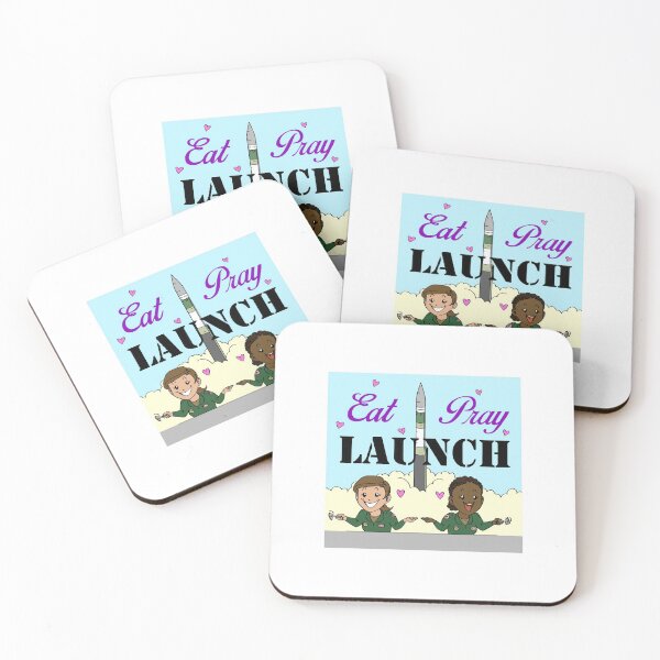 Item preview, Eat, Pray, Launch! designed and sold by DoodleComics.