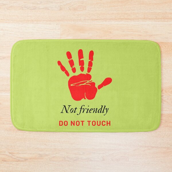 Item preview, not friendly do not touch designed and sold by VinCut.