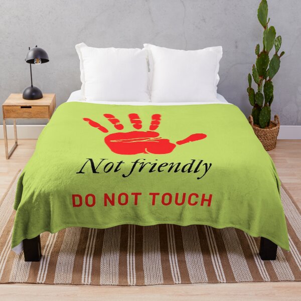 Item preview, not friendly do not touch designed and sold by VinCut.