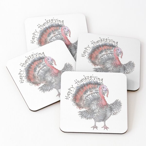 Item preview, thanksgiving turkey cartoon designed and sold by U.K. INTERNATIONAL Degain.