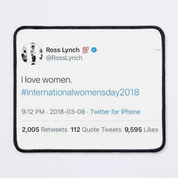 Item preview, I love women - Ross Lynch designed and sold by Raina Aubertin.