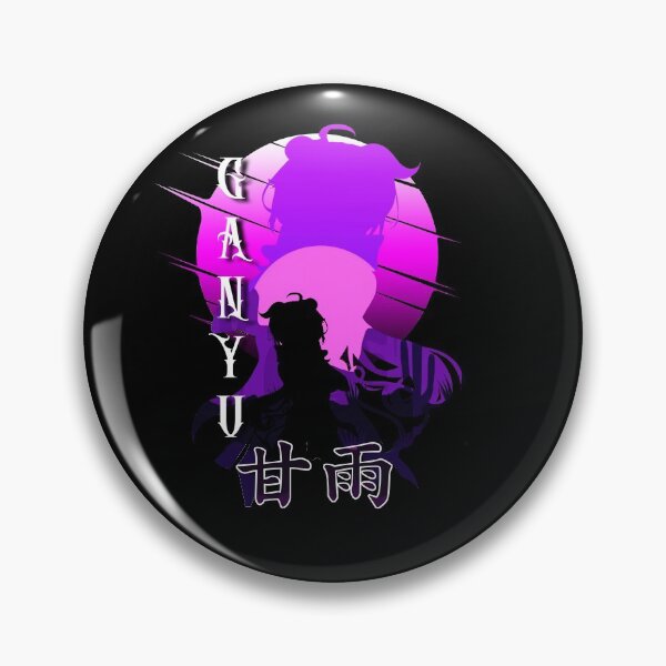 Item preview, ganyu silhoutte purple designed and sold by abangkejepit.
