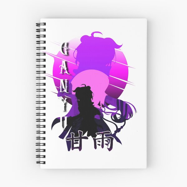 Item preview, ganyu silhoutte purple designed and sold by abangkejepit.