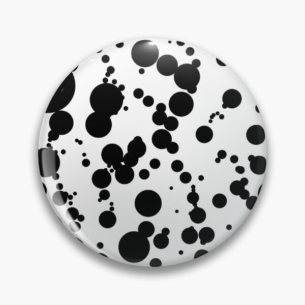 Item preview, Kirby Krackle (Black and white) designed and sold by d.analog.