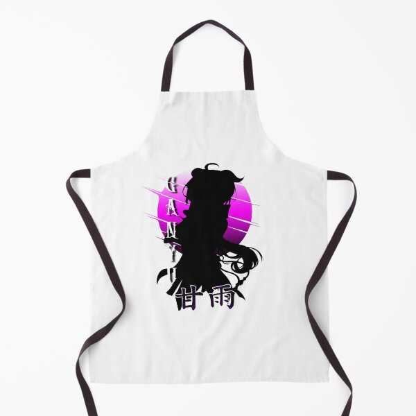 Item preview, ganyu silhoutte kanji name designed and sold by abangkejepit.