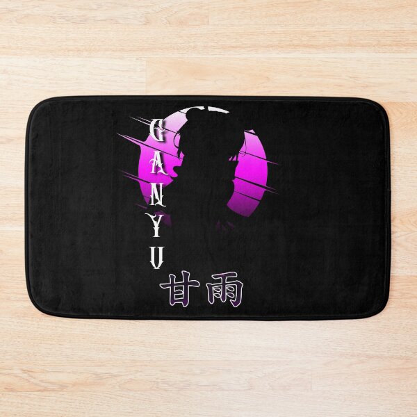 Item preview, ganyu silhoutte kanji name designed and sold by abangkejepit.