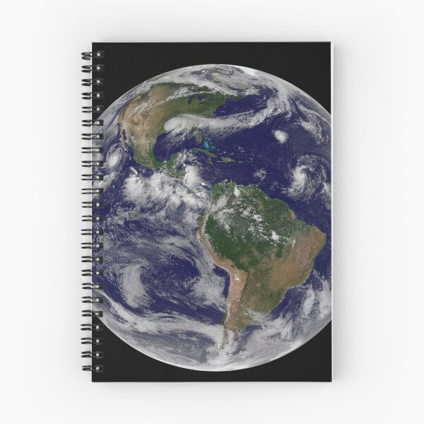 Item preview, Full Earth showing various tropical storm systems. designed and sold by StocktrekImages.