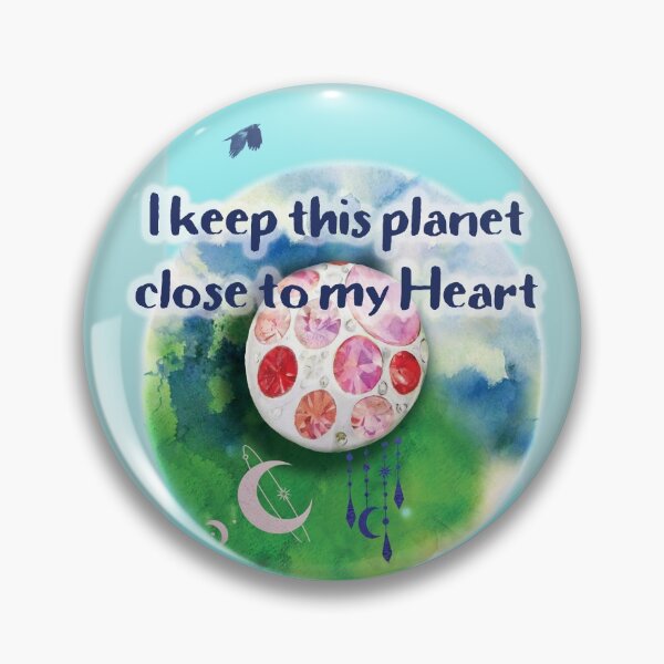 Item preview, Keep the Planet Close to Your Heart designed and sold by Radio1Cascadia.