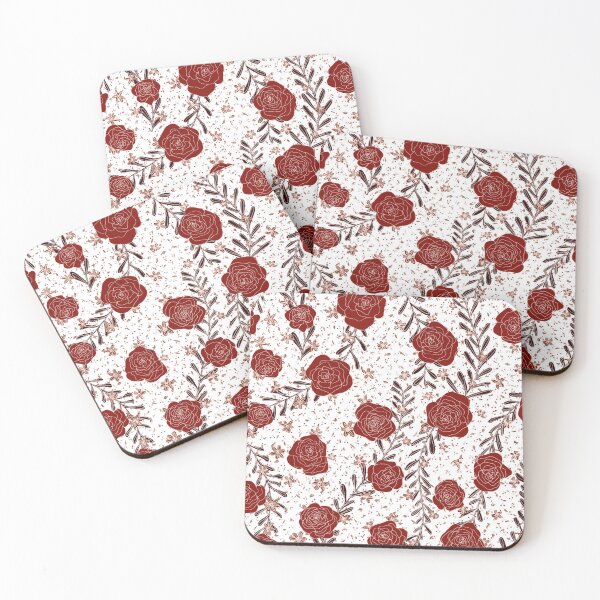 Item preview, red roses pattern designed and sold by mvsoileau.