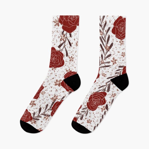 Item preview, red roses pattern designed and sold by mvsoileau.