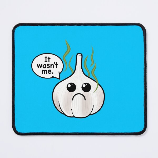 Item preview, "It wasn't me" Cute Garlic Bulb designed and sold by houseofwray.