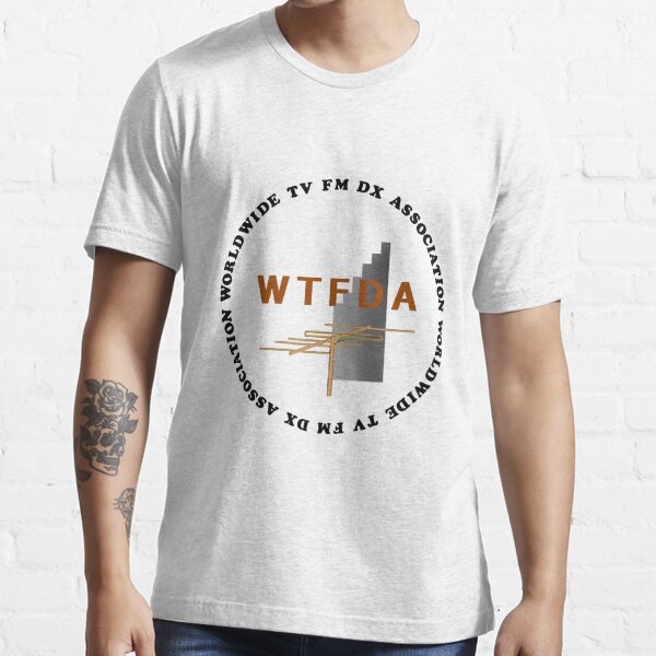 WTFDA Logo Shirt White Essential T-Shirt
