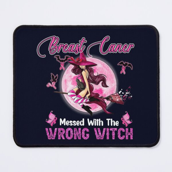 Item preview, Breast Cancer Messed With The Wrong Witch designed and sold by Linenist.