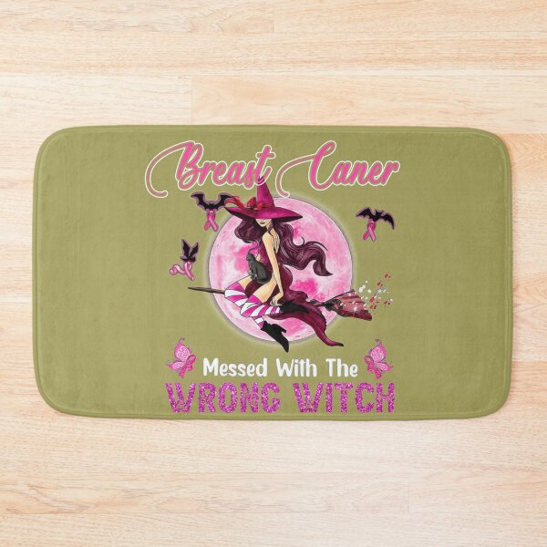 Item preview, Breast Cancer Messed With The Wrong Witch   designed and sold by Linenist.