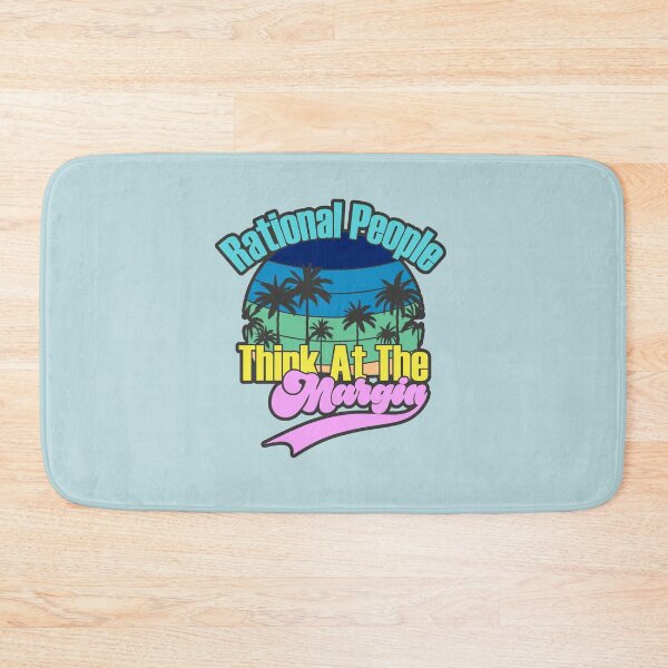 Item preview, Rational People Think At The Margin designed and sold by Chubuter.