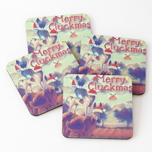 Item preview, Merry Cluckmas designed and sold by Perceptible.
