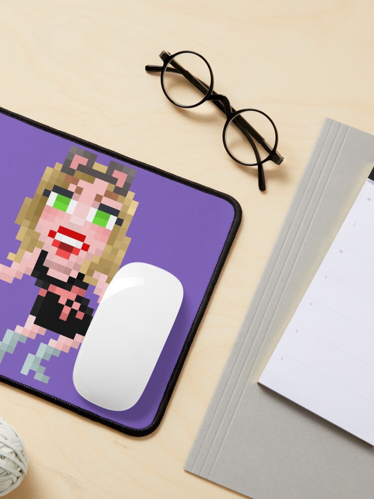 Alternate view of Girl in mouse costume Mouse Pad