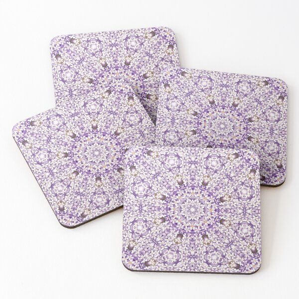Item preview, Romantic Vintage Lilac Tile Pattern designed and sold by SeaChangeDesign.