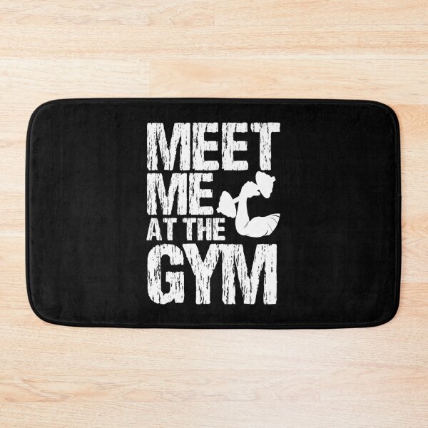 Item preview, Meet Me At The Gym - Motivational Gym Sayings designed and sold by motivationaltee.