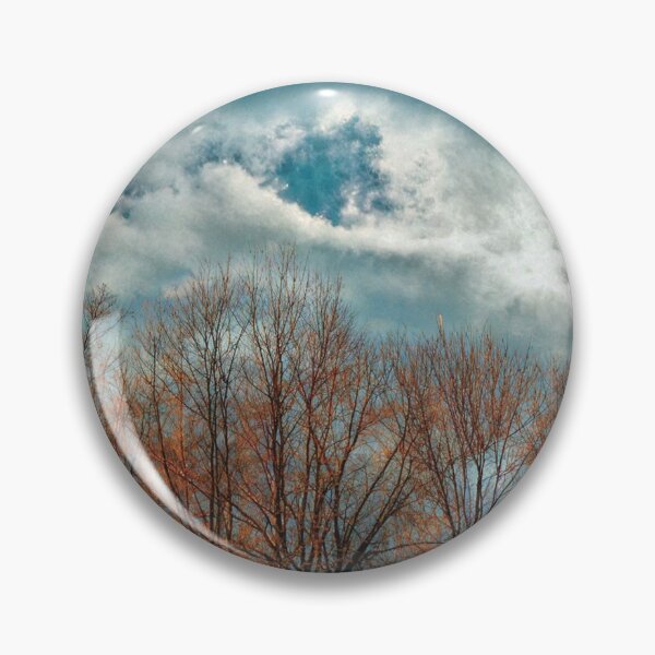 Item preview, Beautiful golden trees against a blue sky designed and sold by PandLcreations.