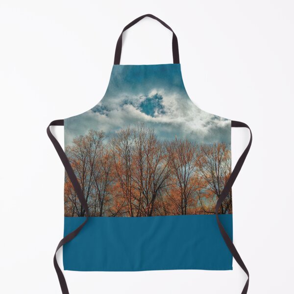 Item preview, Beautiful golden trees against a blue sky designed and sold by PandLcreations.