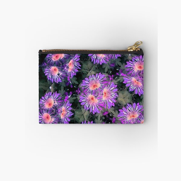 Item preview, flower kaleidoscope (090) - purple chrysanthemums designed and sold by expl-rations.