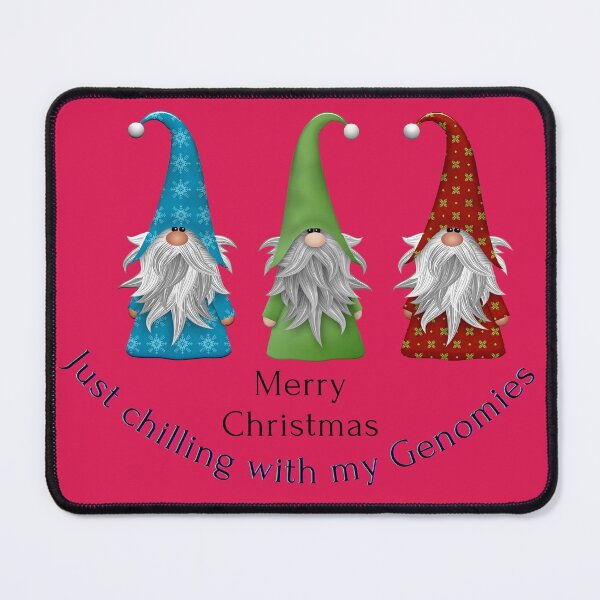 Item preview, Just chilling with my genomies Merry Christmas designed and sold by Shrisanjana1920.