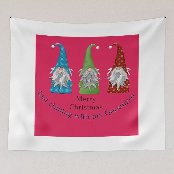 Item preview, Just chilling with my genomies Merry Christmas  designed and sold by Shrisanjana1920.