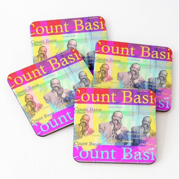 Item preview, Count Basie, portrait, jazz musician designed and sold by Mauswohn.