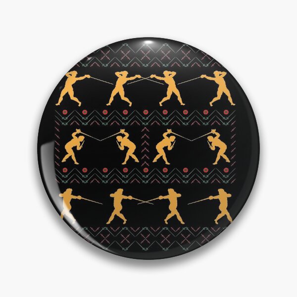 Item preview, Rapier Ugly Sweater (gold) designed and sold by DoodleThrift.