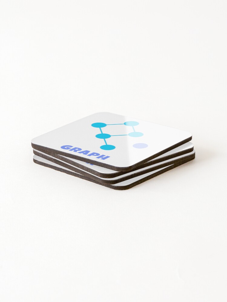 Thumbnail 4 of 5, Coasters (Set of 4), Graph Data Structure designed and sold by Mechashadow.