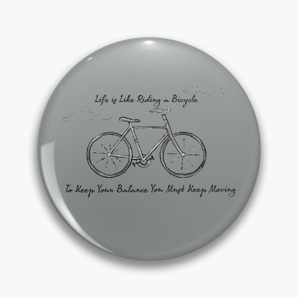 Item preview, Life is Like Riding A Bicycle designed and sold by Lyngianni.