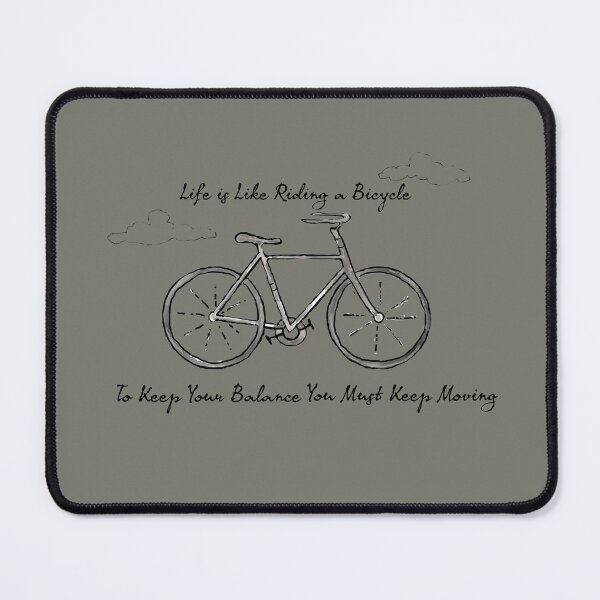Item preview, Life is Like Riding A Bicycle designed and sold by Lyngianni.