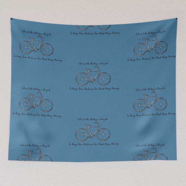 Item preview, Life is Like Riding A Bicycle designed and sold by Lyngianni.