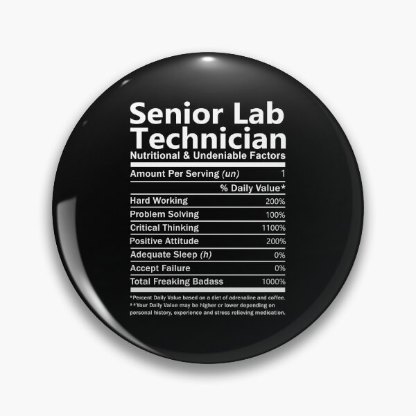 Item preview, Senior Lab Technician T Shirt - Nutritional and Undeniable Factors Gift Item Tee designed and sold by oslandefren.