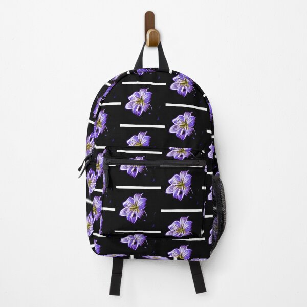 Item preview, Purple flowers with background color effect  designed and sold by wide26.