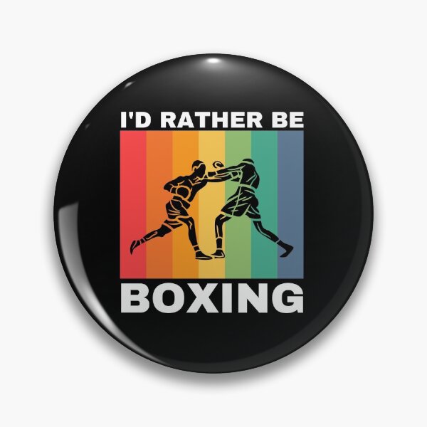 Item preview, I'd Rather Be Boxing designed and sold by Crafty-Mornings.