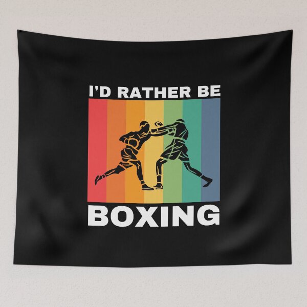 Item preview, I'd Rather Be Boxing designed and sold by Crafty-Mornings.