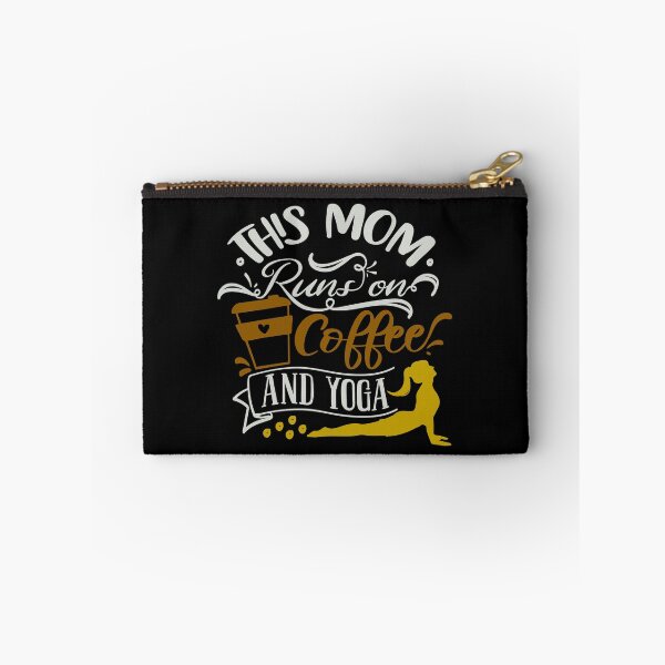 Item preview, This Mom Runs On Coffee And Yoga designed and sold by FOX1999-Design.