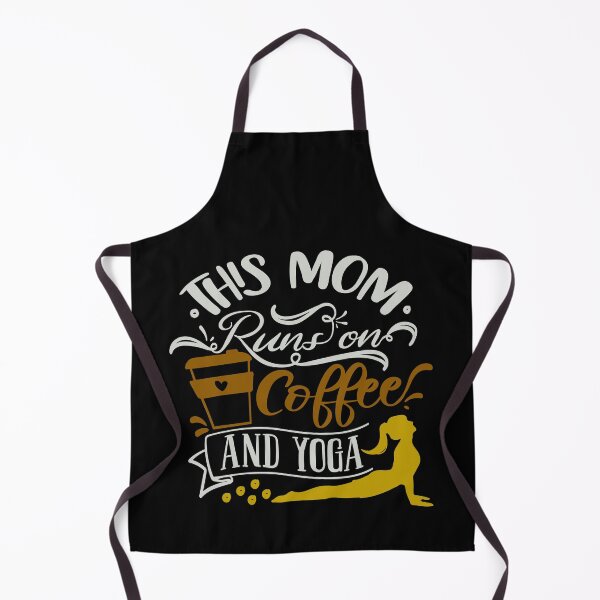 Item preview, This Mom Runs On Coffee And Yoga designed and sold by FOX1999-Design.