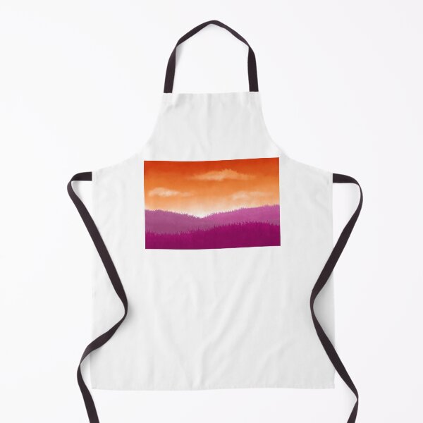 Item preview, Lesbian Pride Landscape - Subtle Pride Flag designed and sold by AriMakesArtShop.