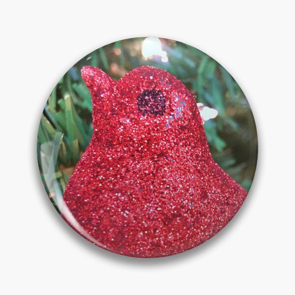 Item preview, Red Bird on the Christmas Tree designed and sold by Ric1926.