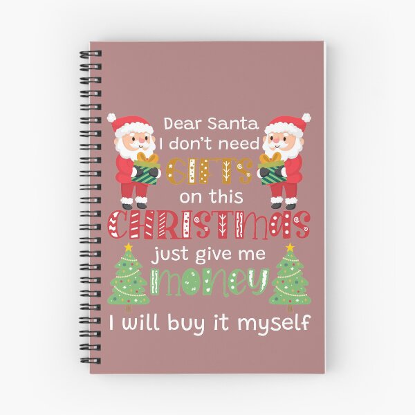 Item preview, Dear Santa, I Don't Need Gifts Vector Quotes Designs designed and sold by Cre8iveSkill.