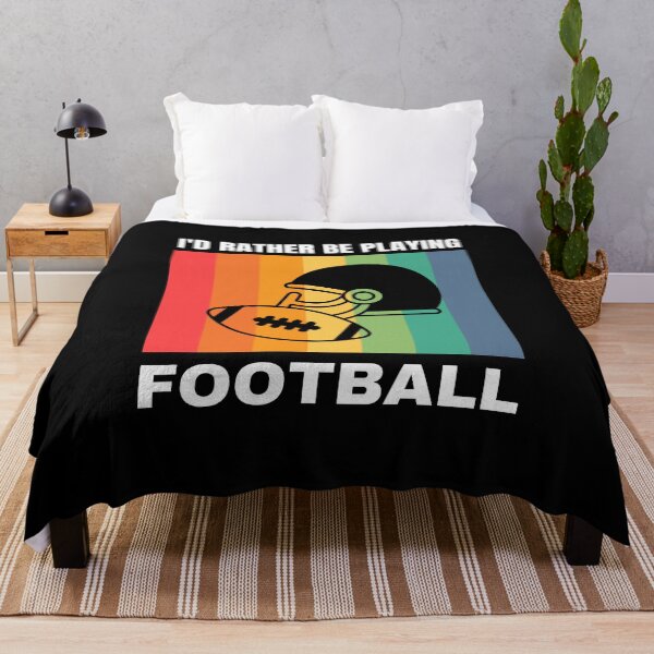 Item preview, I'd Rather Be Playing Football designed and sold by Crafty-Mornings.
