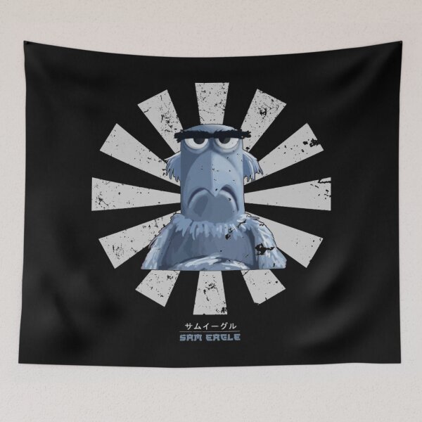 Item preview, Muppets Sam Eagle Retro Japanese designed and sold by MandyWeier.