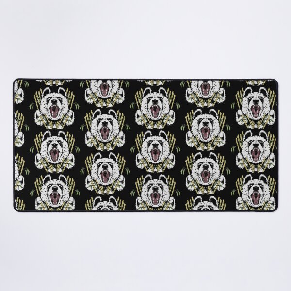 Item preview, angry panda with japanese style bamboo illustration designed and sold by TOKO ORENN.